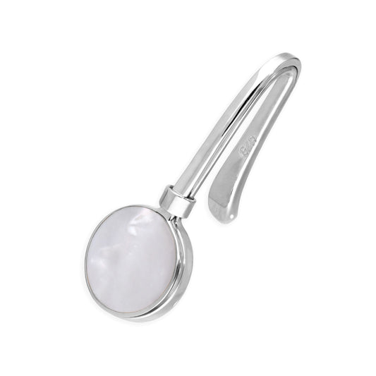 Sterling Silver Mother Of Pearl Napkin Hook