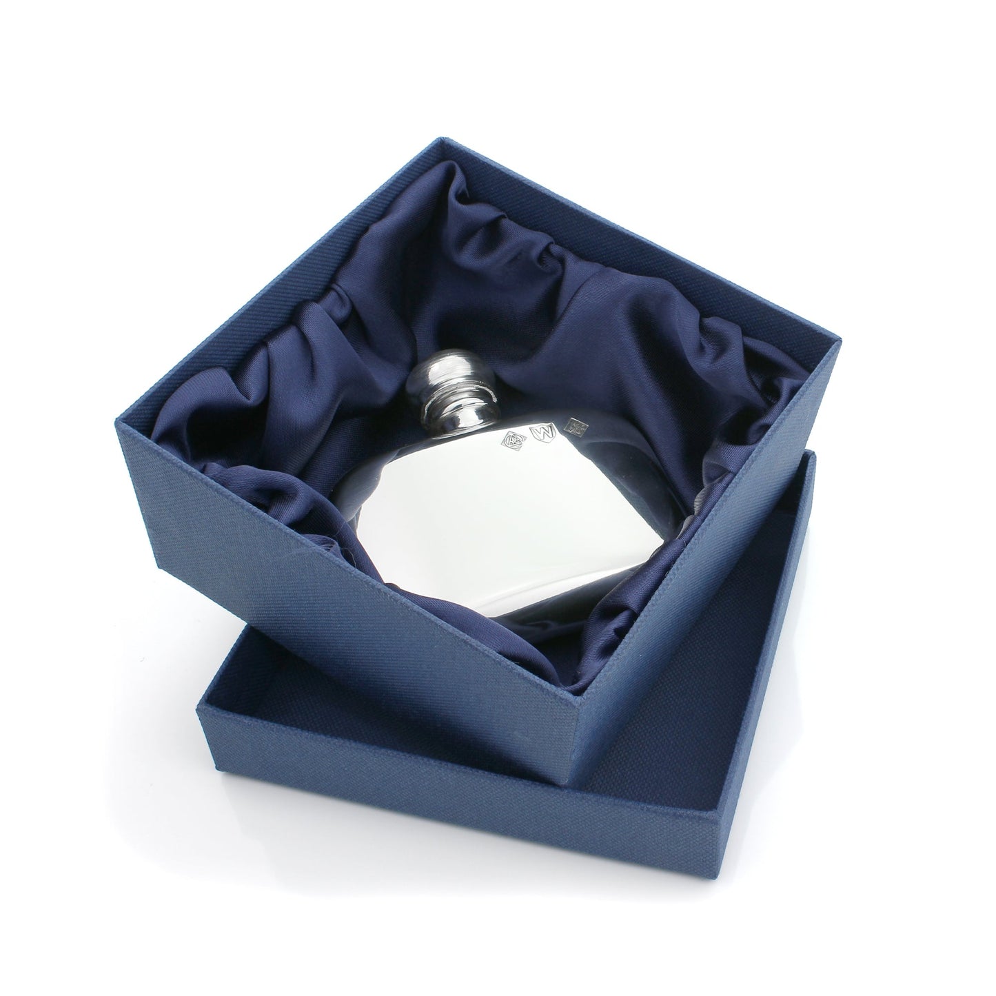 1oz Handmade Pewter Pocket Hip Flask