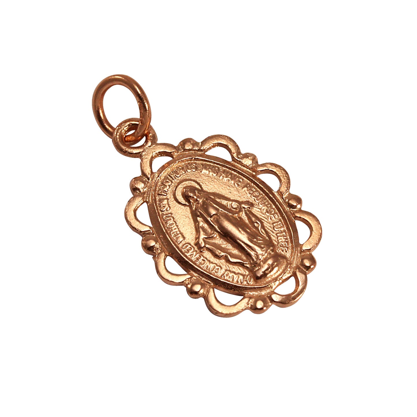 9ct Rose Gold Miraculous Medal