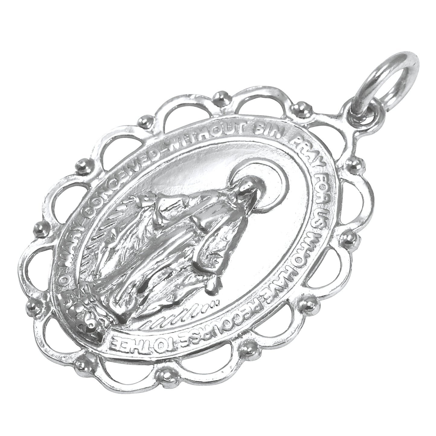 Sterling Silver Miraculous Medal