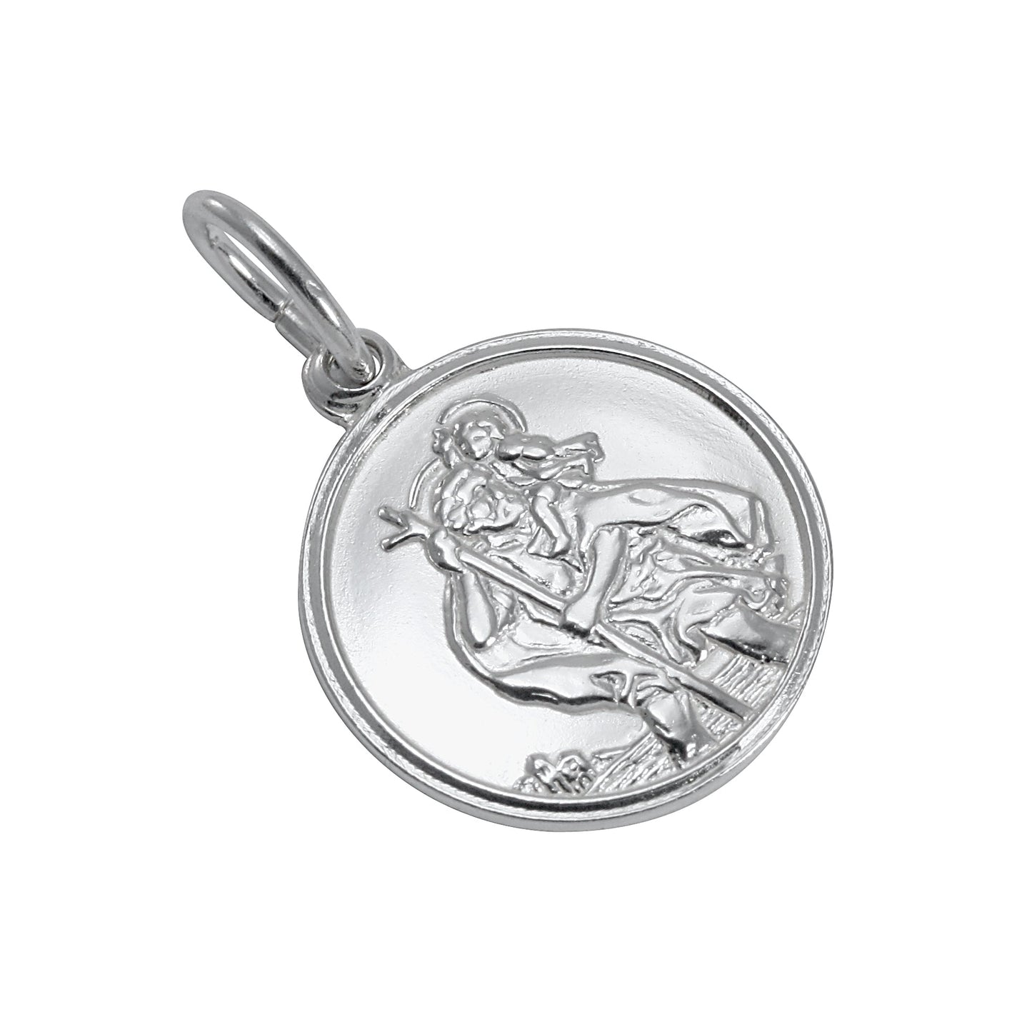 Sterling Silver St Christopher Pendant