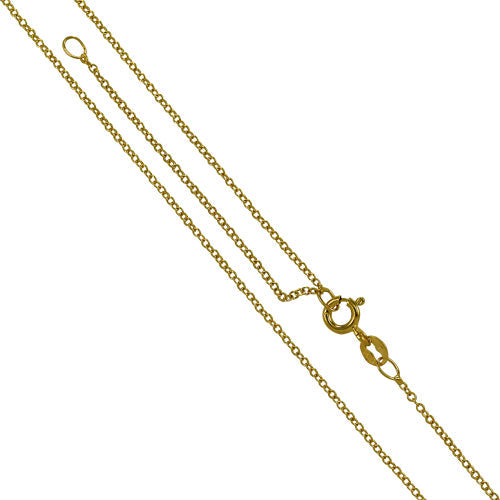 9ct Yellow Gold Convertable Trace Chain
