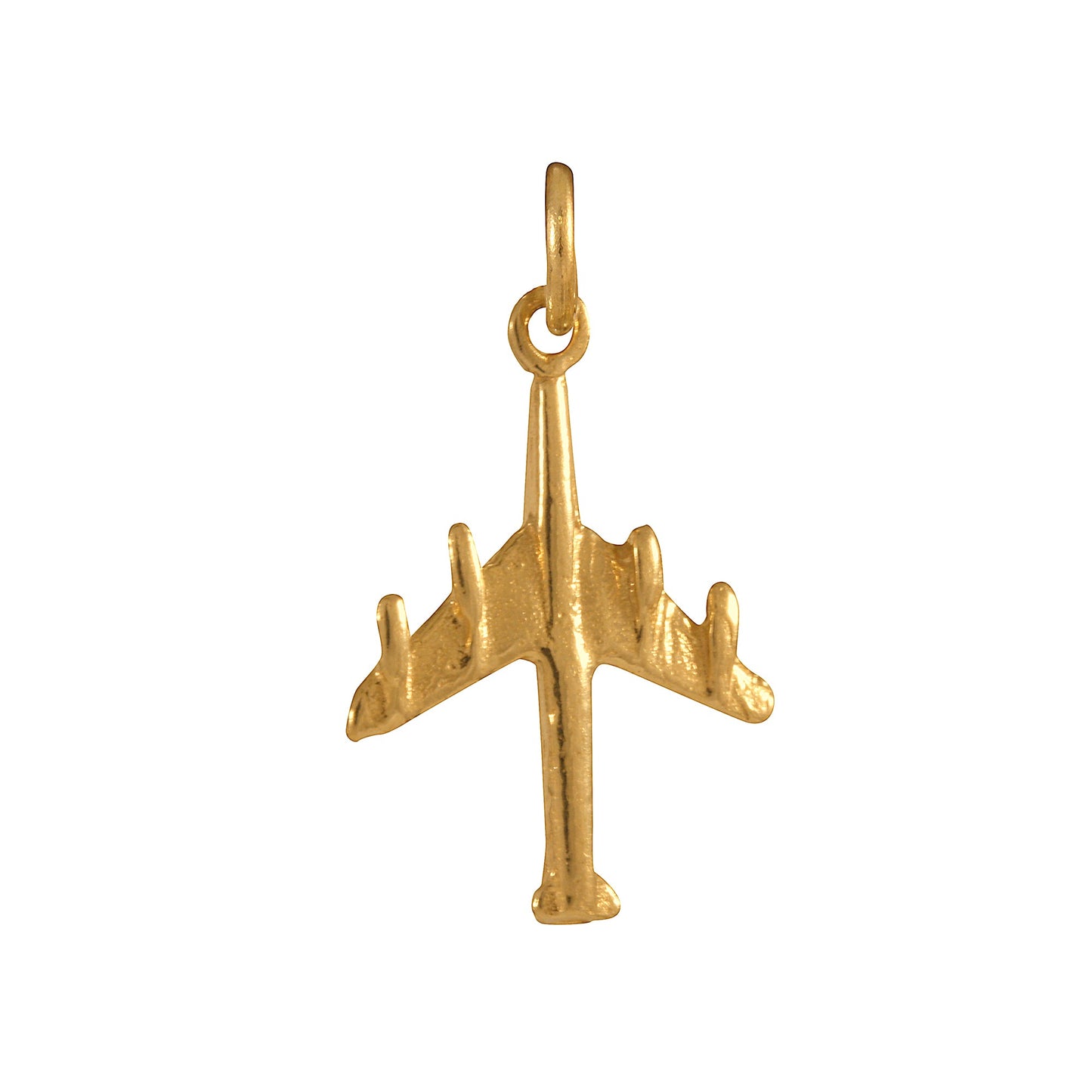 9ct Gold Plane Charm