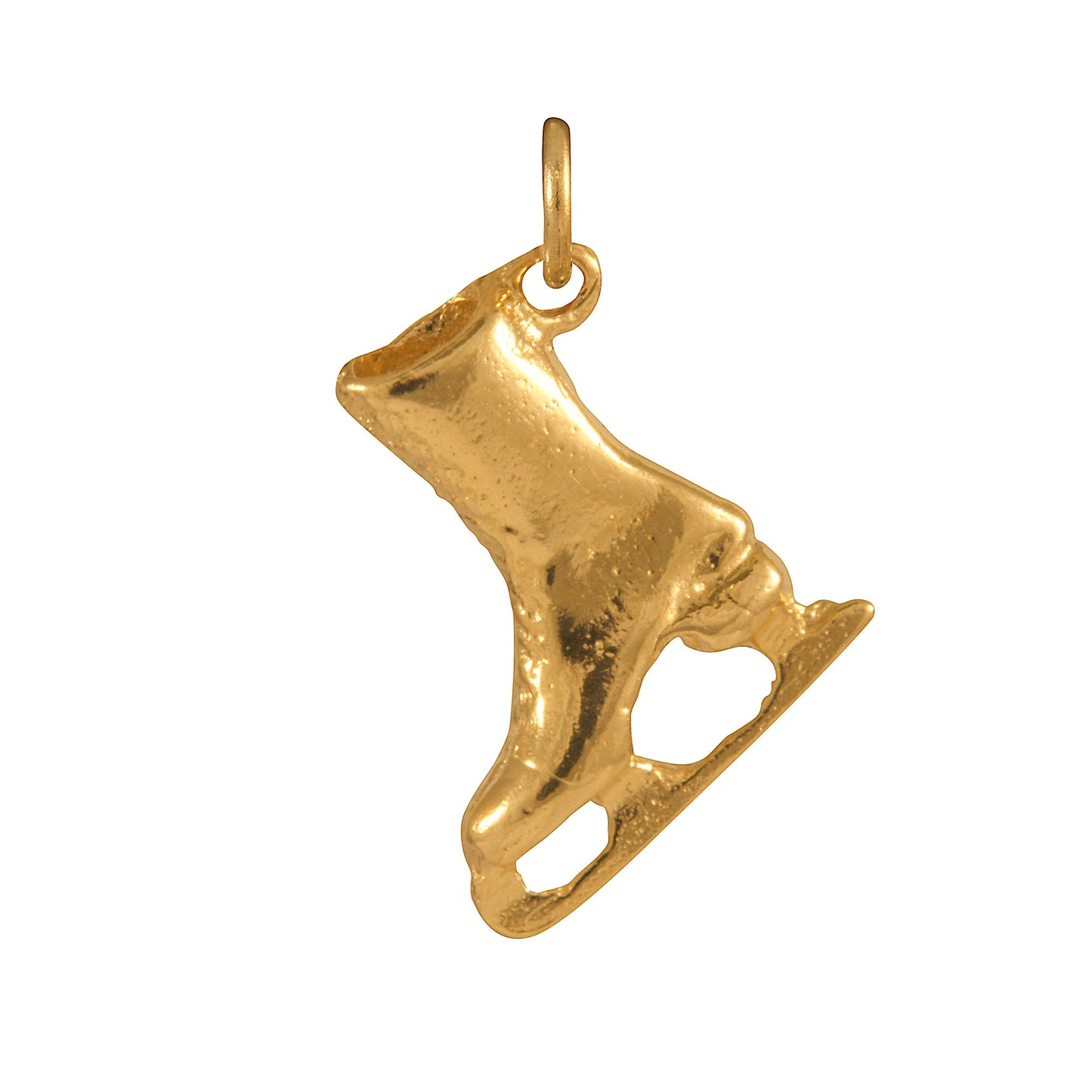 9ct Gold Ice Skate Charm