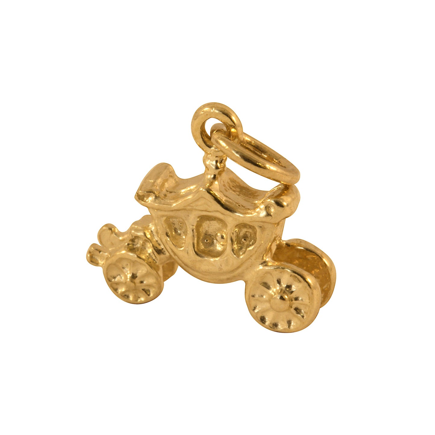 9ct Gold Carriage Charm