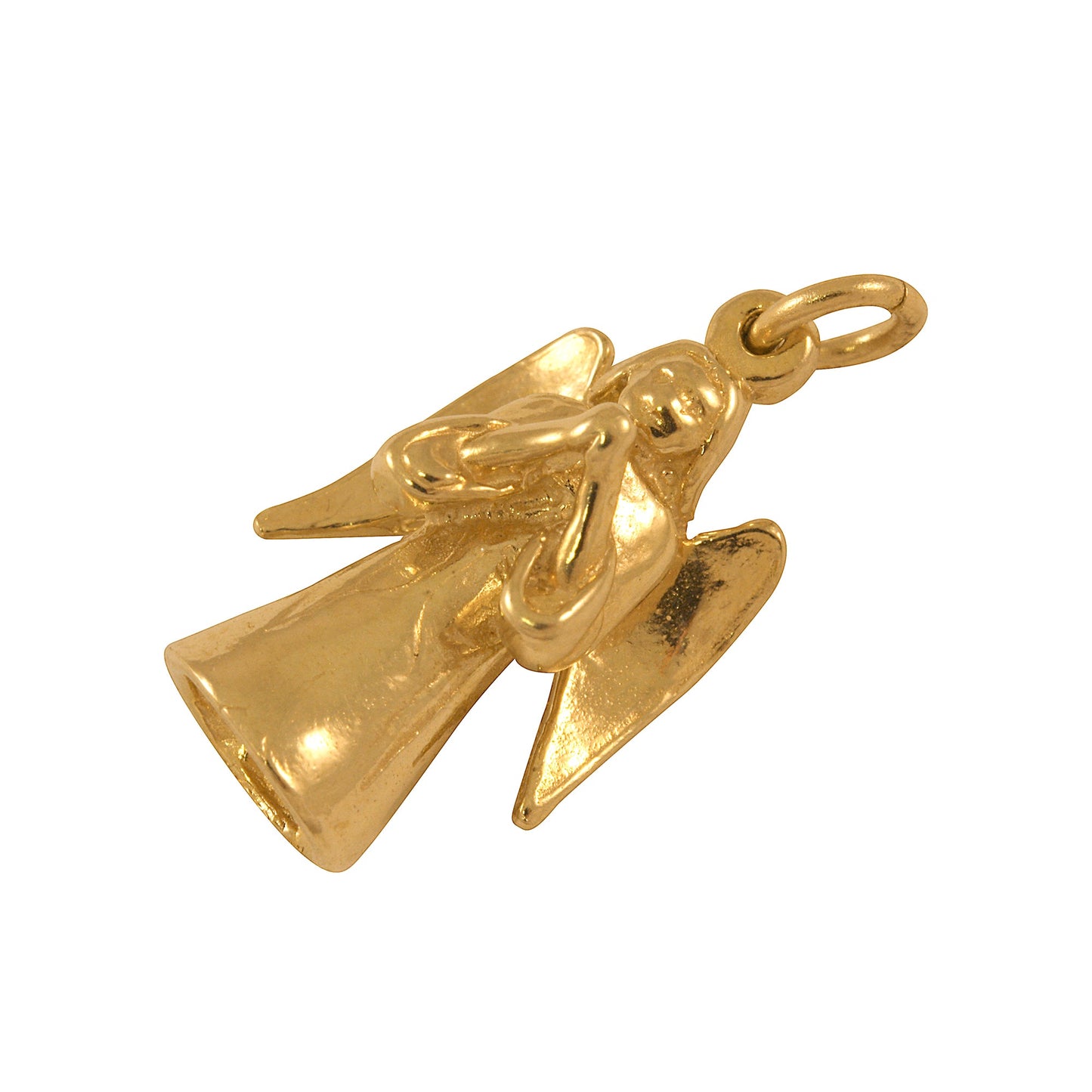9ct Gold Archangel Charm