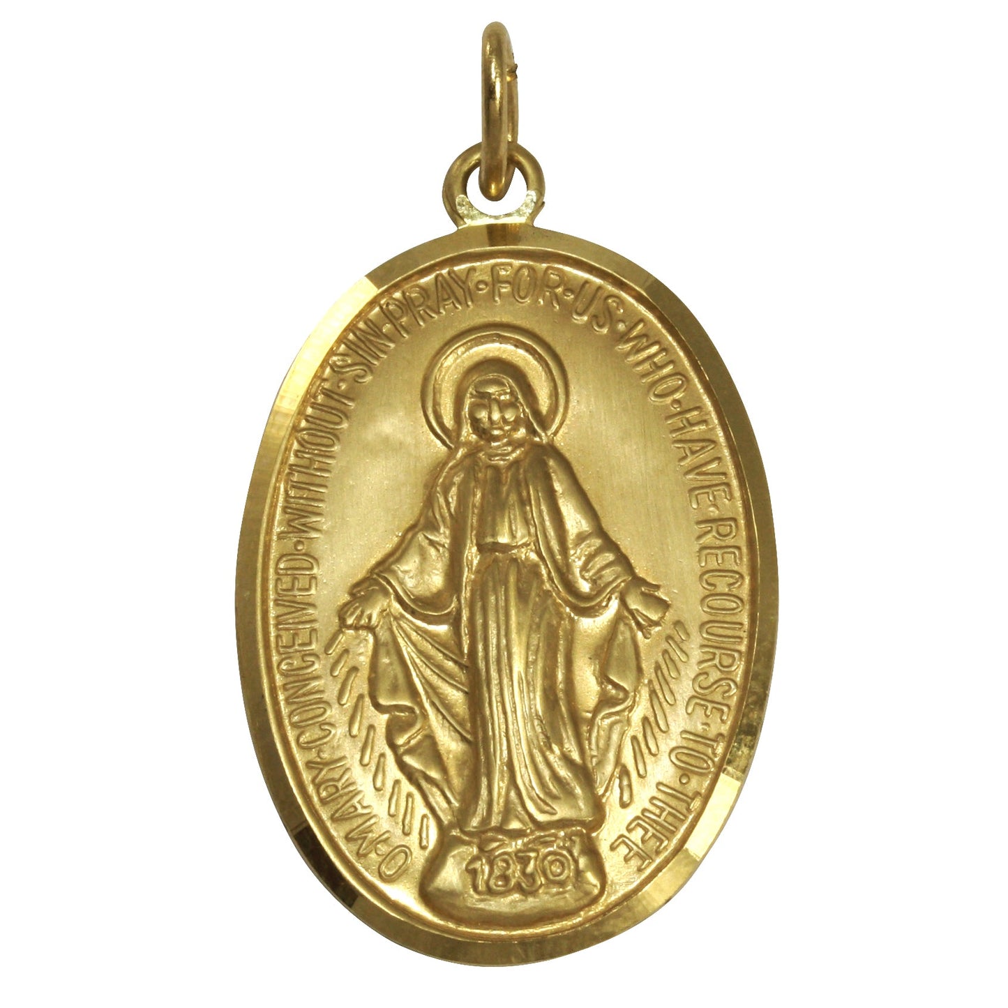 Gold Miraculous Medal