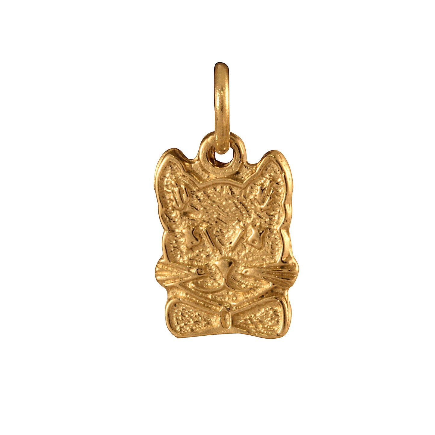 9ct Gold Cat Charm