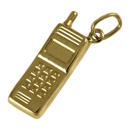 9ct Gold Mobile phone Charm