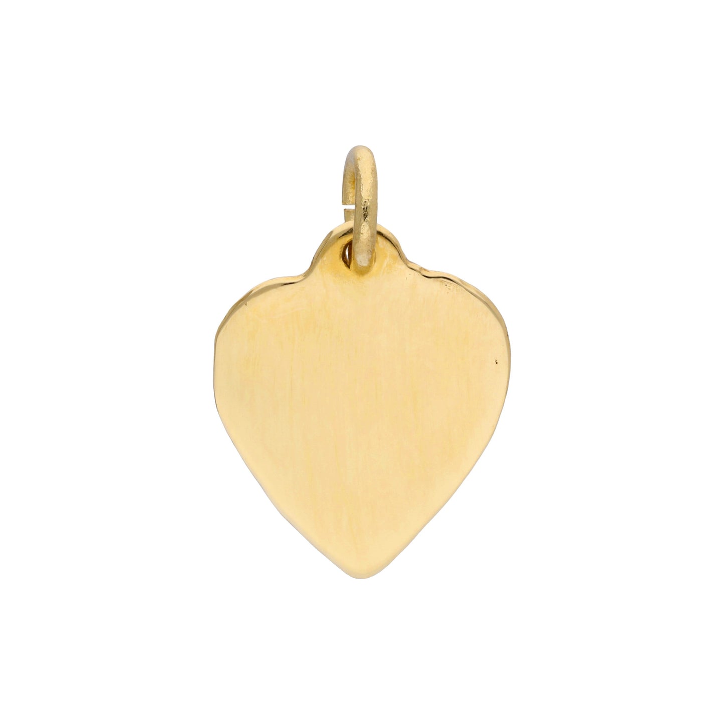9ct Gold Small Engravable Heart Pendant