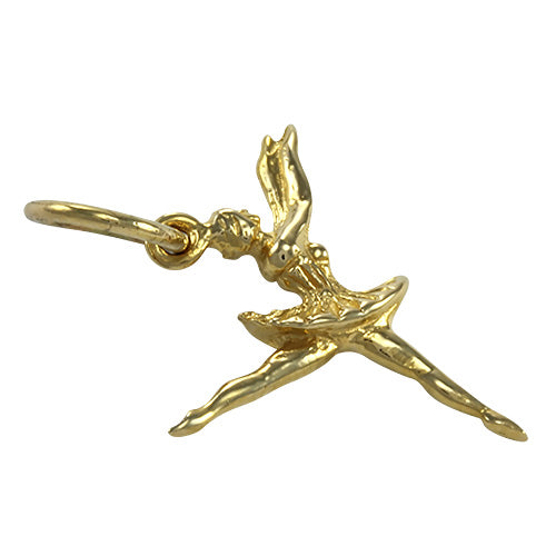 9ct Gold Ballerina Charm