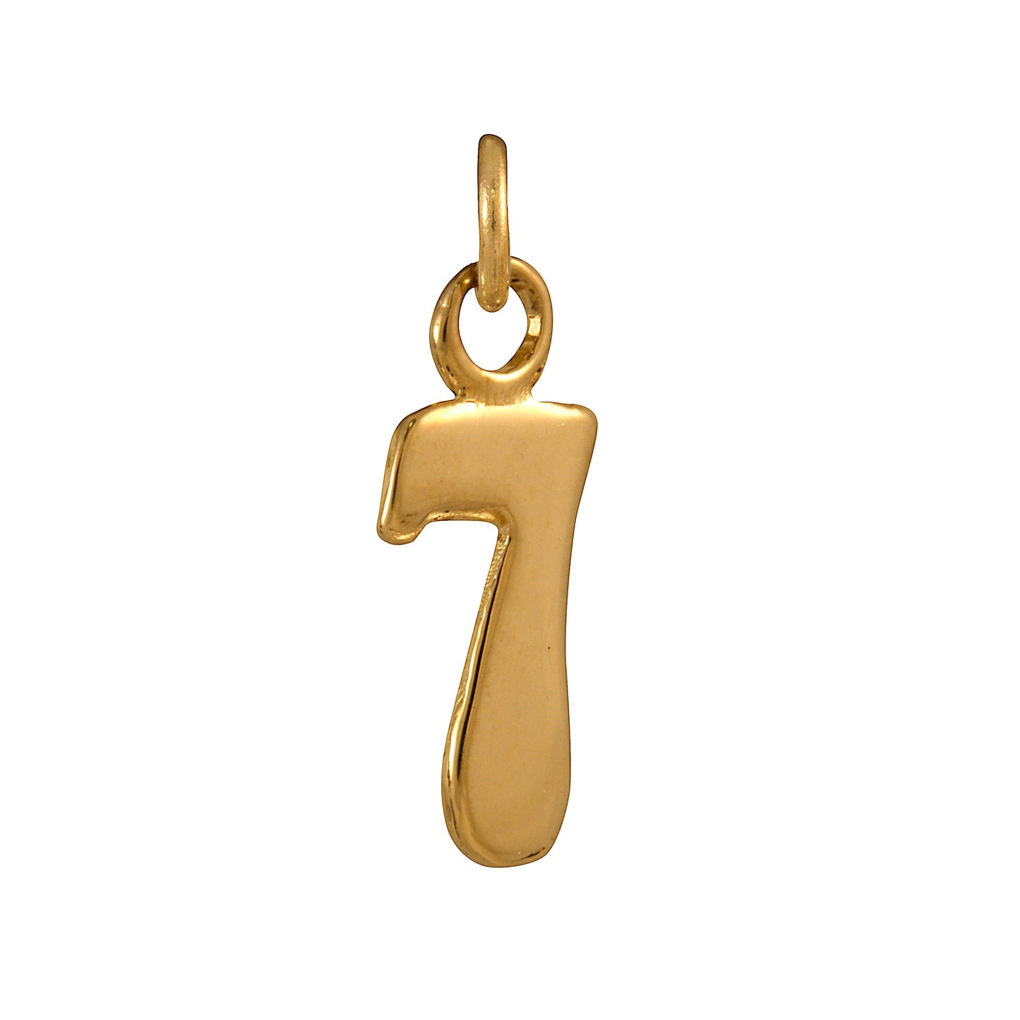 9ct Gold Number Charm 0 - 9