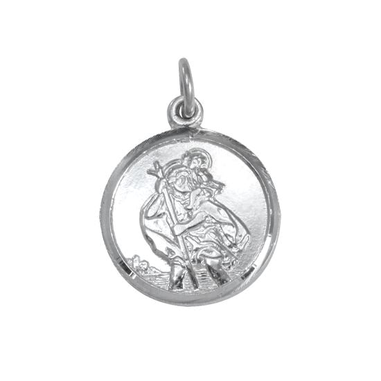 Sterling Silver St Christopher Pendant