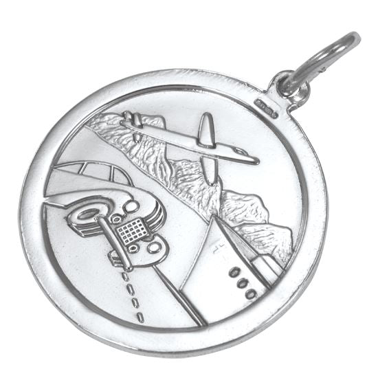 Sterling Silver St Christopher Pendant