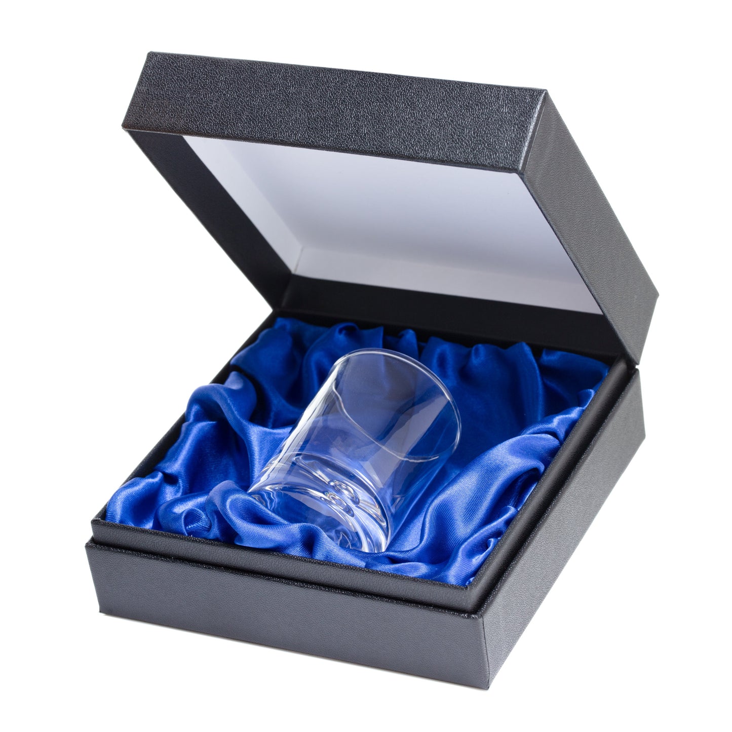 Bubble Base Double Shot Glass