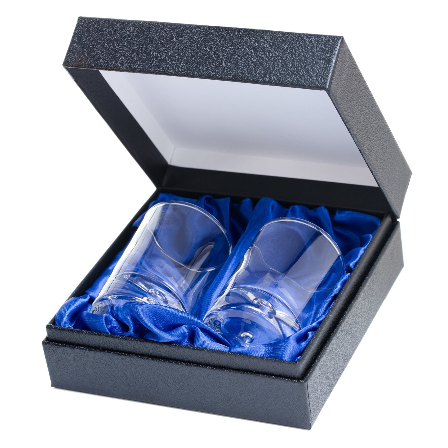 Bubble Base Double Shot Glasses set x 2
