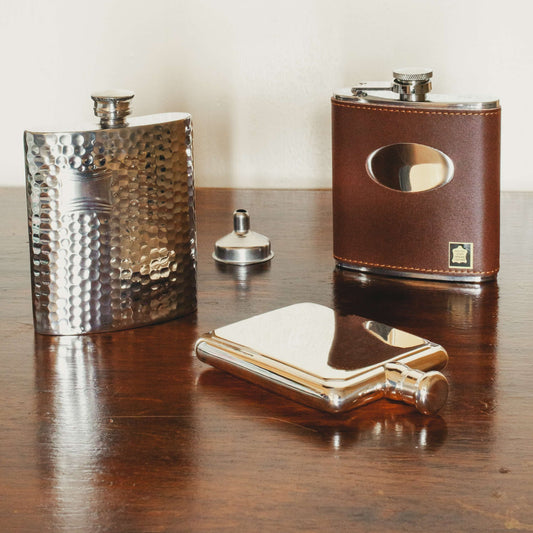Best Materials for Hip Flasks: Pewter vs. Silver vs. Steel vs. Leather
