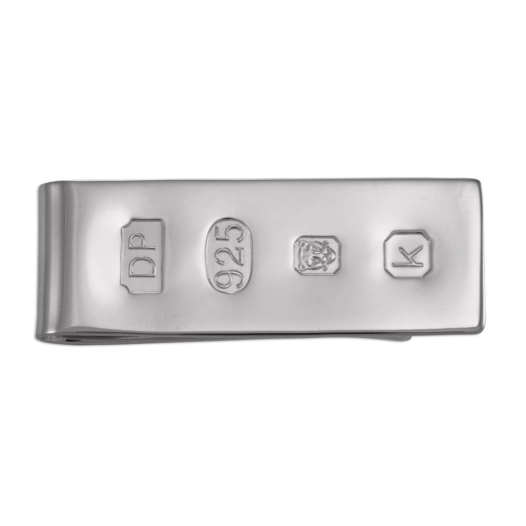Sterling silver James Bond money clip
