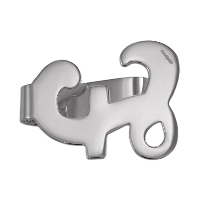 Sterling Silver Pound Sign Money Clip