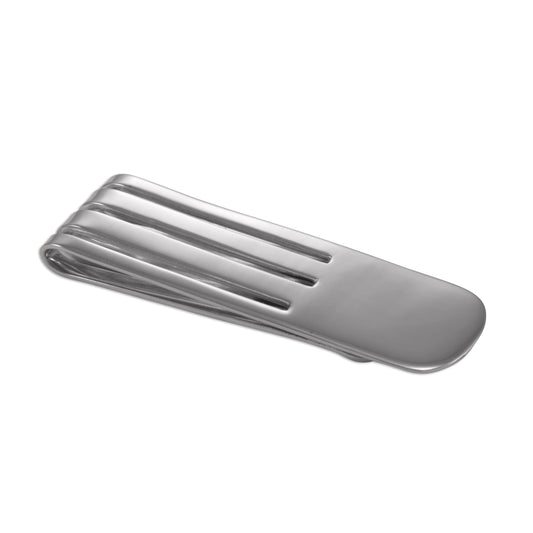 Sterling Silver Streamlined Money Clip