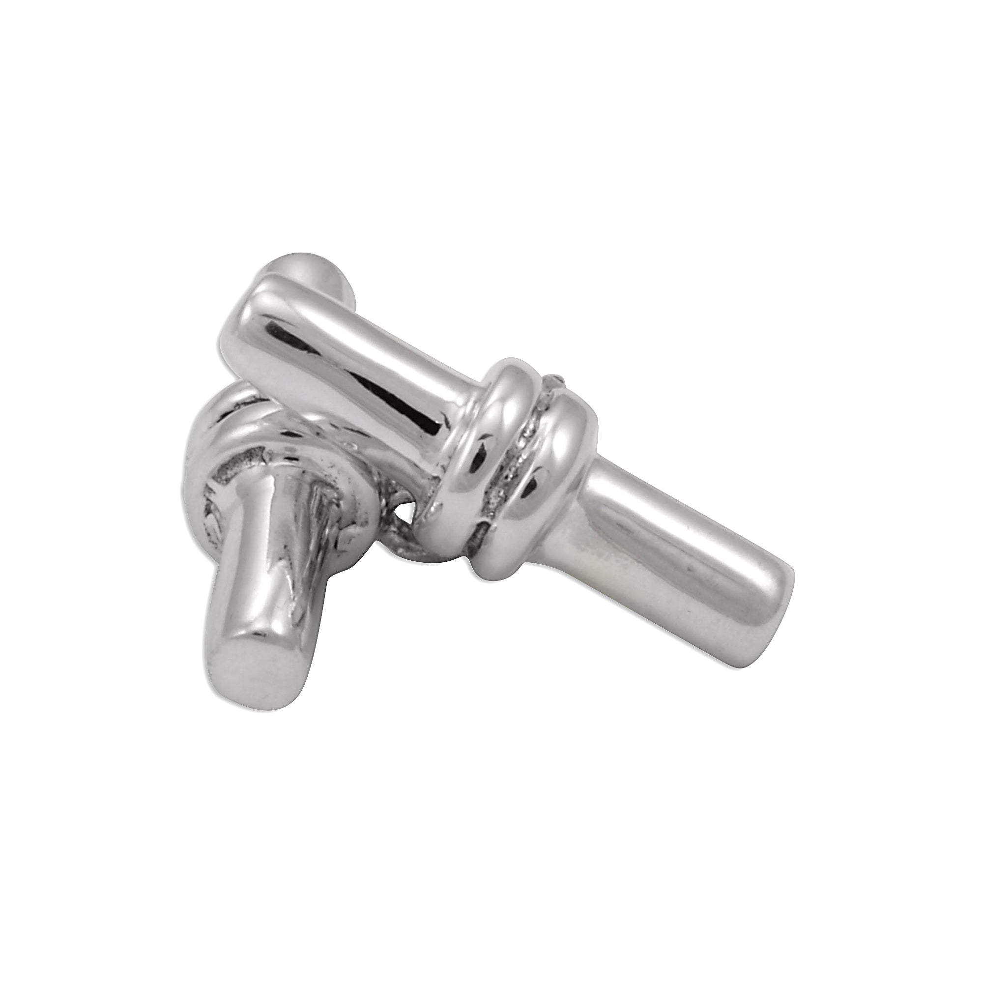 Sterling Silver Chain & Barrel Cufflinks | Sayers London