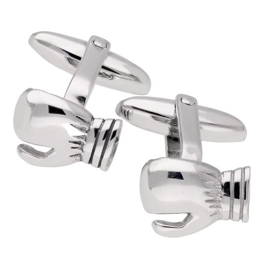 Sterling Silver Boxing Glove Cufflinks