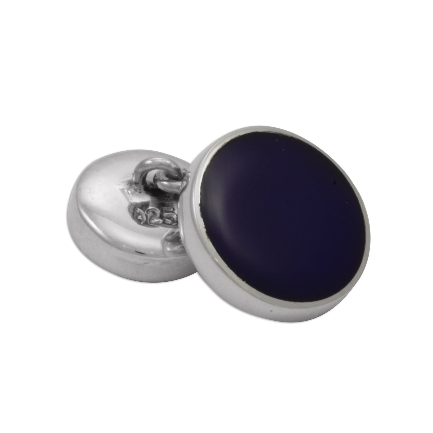 Sterling Silver & Blue Lapis Cufflinks