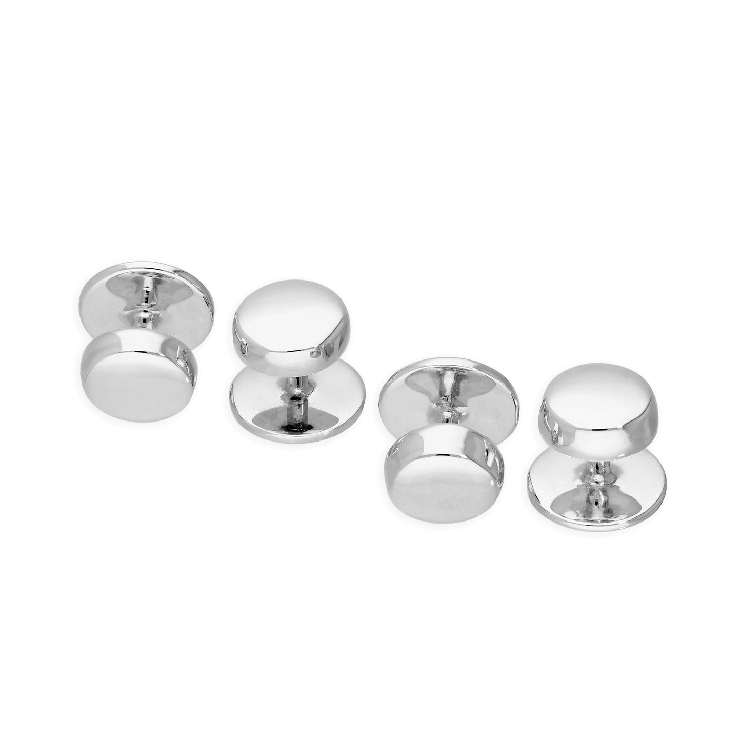 Sterling Silver Shirt Stud Set