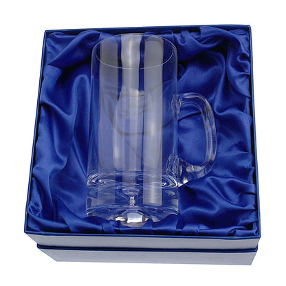 Bubble Base 500ml Glass Tankard