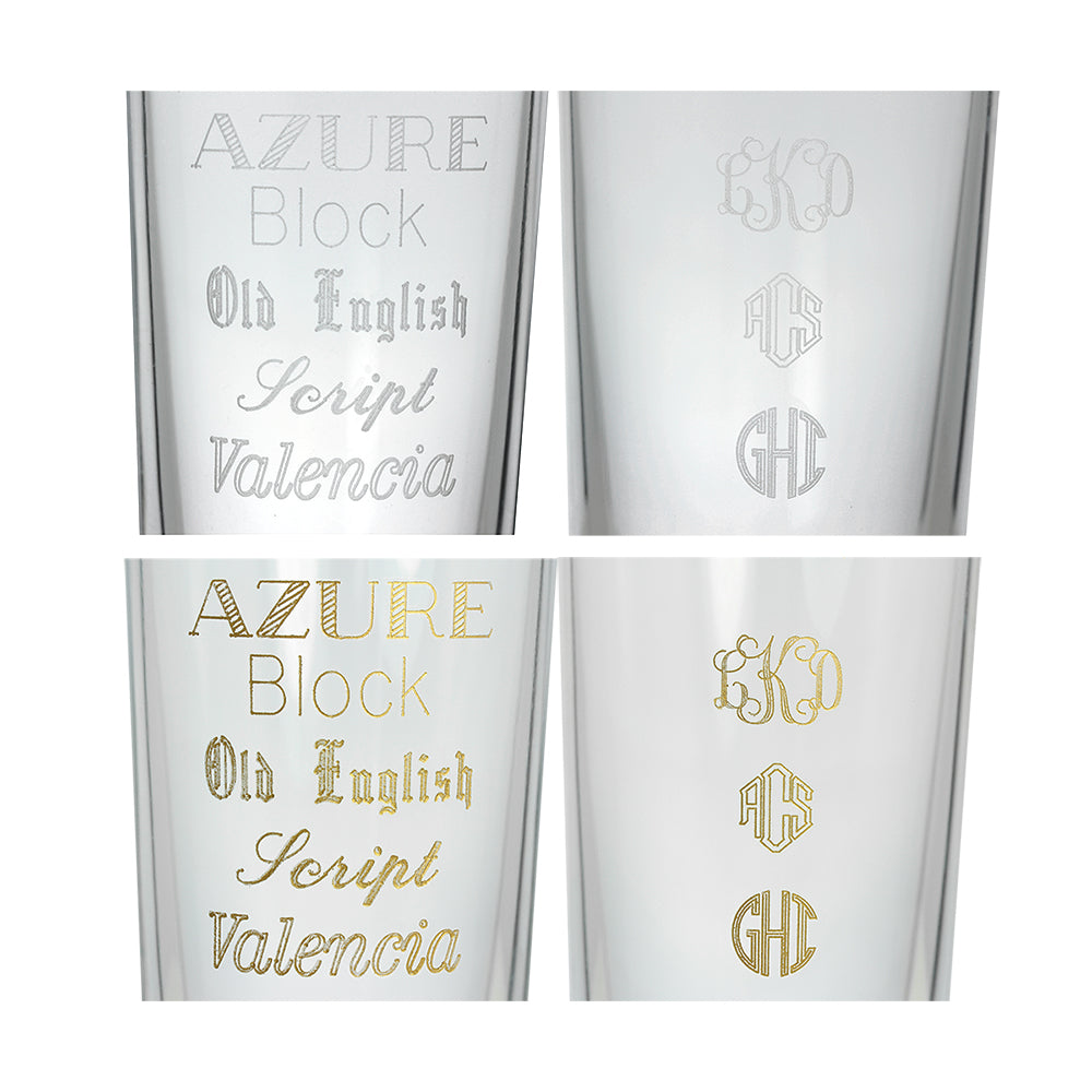 6oz Pewter Flask & 2 10oz Engravable Lead Crystal Tumbler Set