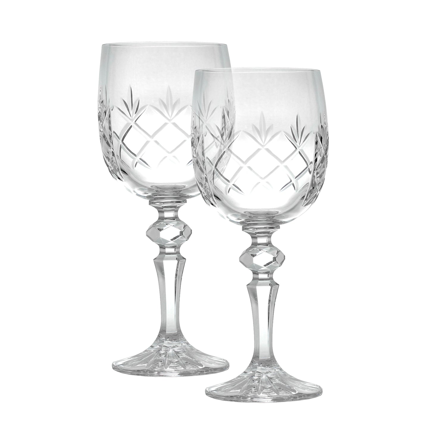Pair of Engravable Red Wine Glasses