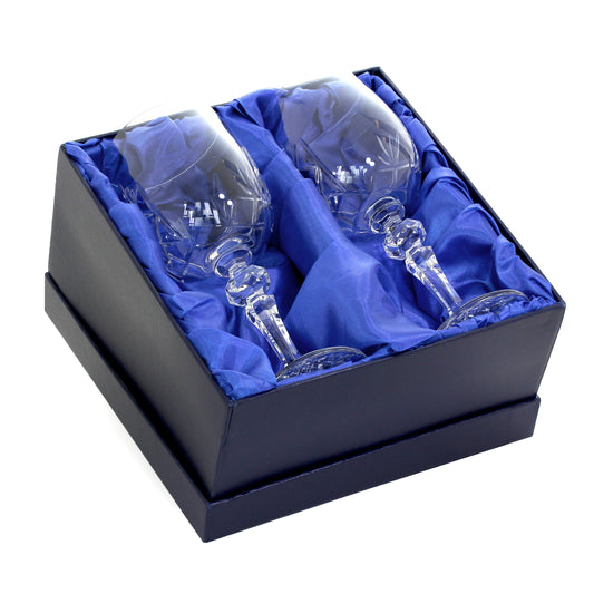 Pair of Engravable Red Wine Glasses