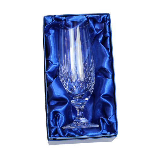 Lead Cut Crystal Engravable 1 Pint Pilsner Beer Glass