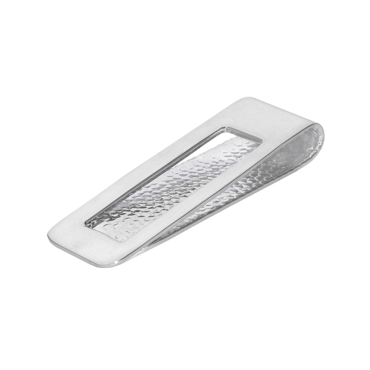 Sterling Silver Two Tone Money Clip