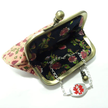 SL-LONG-04 | Sterling Silver Engravable Womens Medical Alert Bracelet 7 Inches