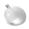 3oz Handmade Pewter Plain Round Sporran Flask