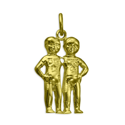 9ct Gold Large Zodiac Sign Charms