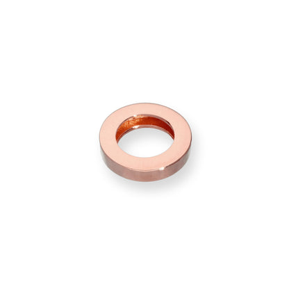 9ct Rose Gold Karma Circle Charm