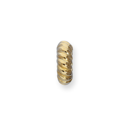 9ct Gold Woven Karma Circle Charm