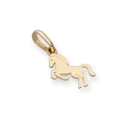 9ct Gold Prancing Horse Charm