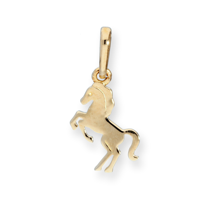 9ct Gold Prancing Horse Charm