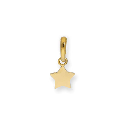 9ct Gold Star Charm