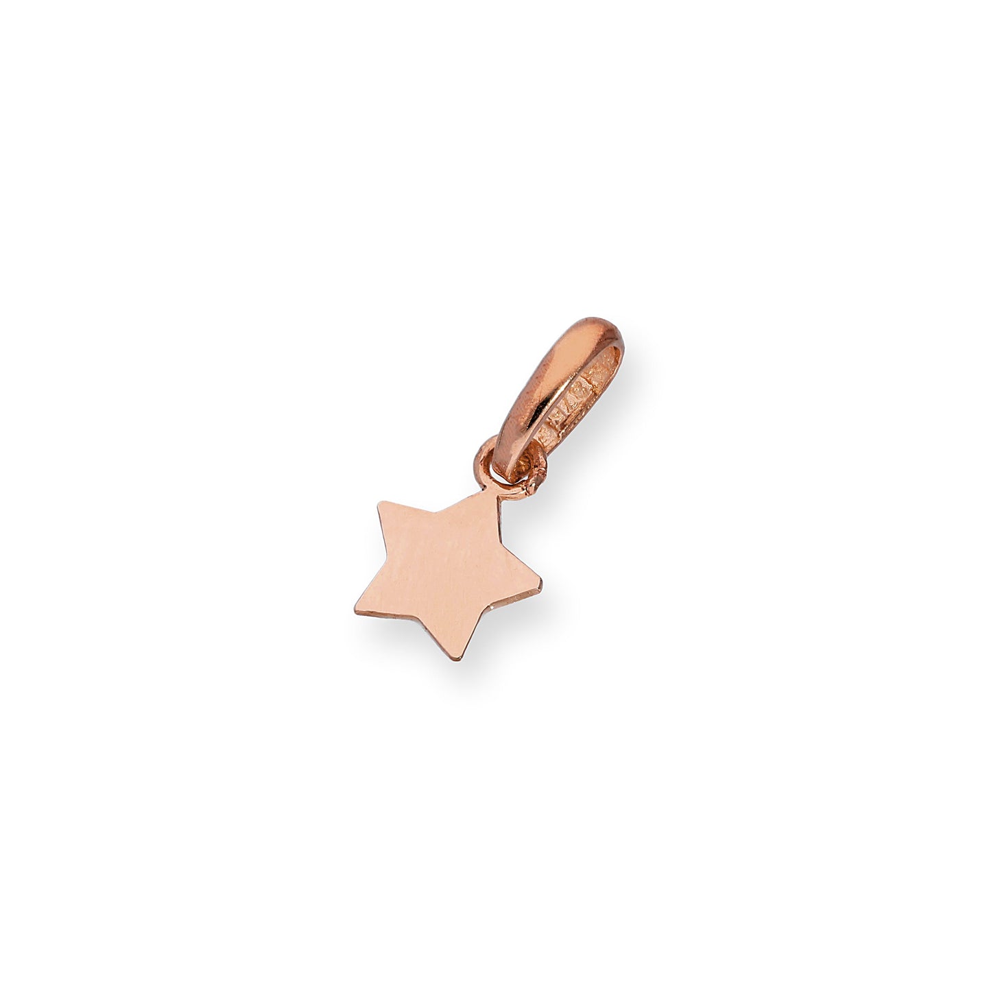 9ct Rose Gold Star Charm