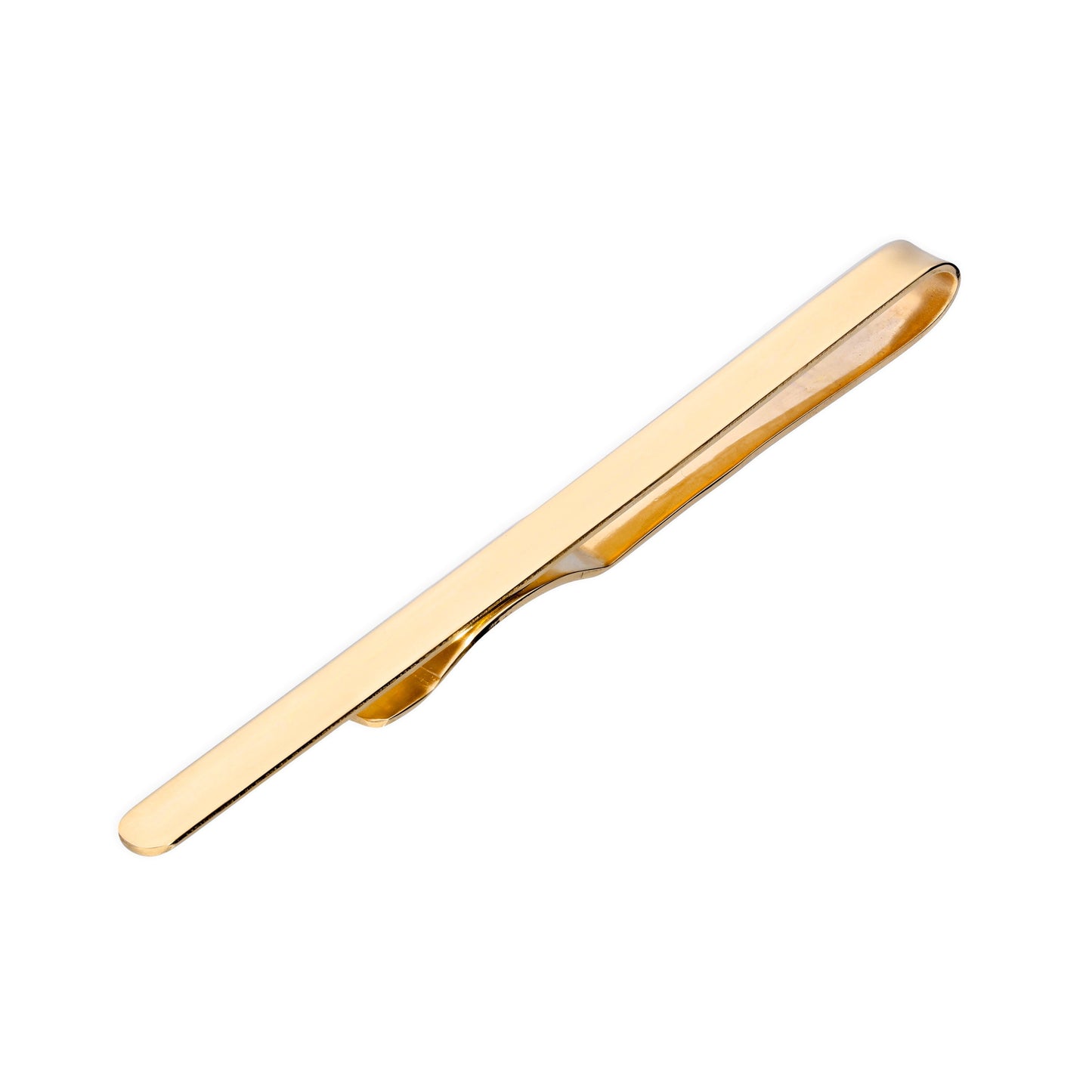 9ct Yellow Gold Classic Engravable Tie Slide