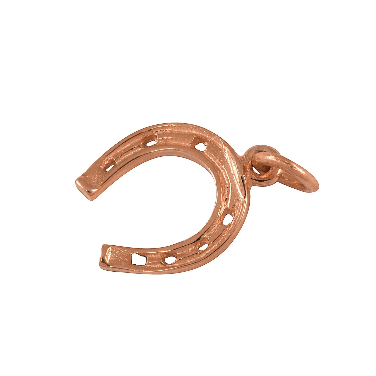 9ct Rose Gold Horseshoe Charm