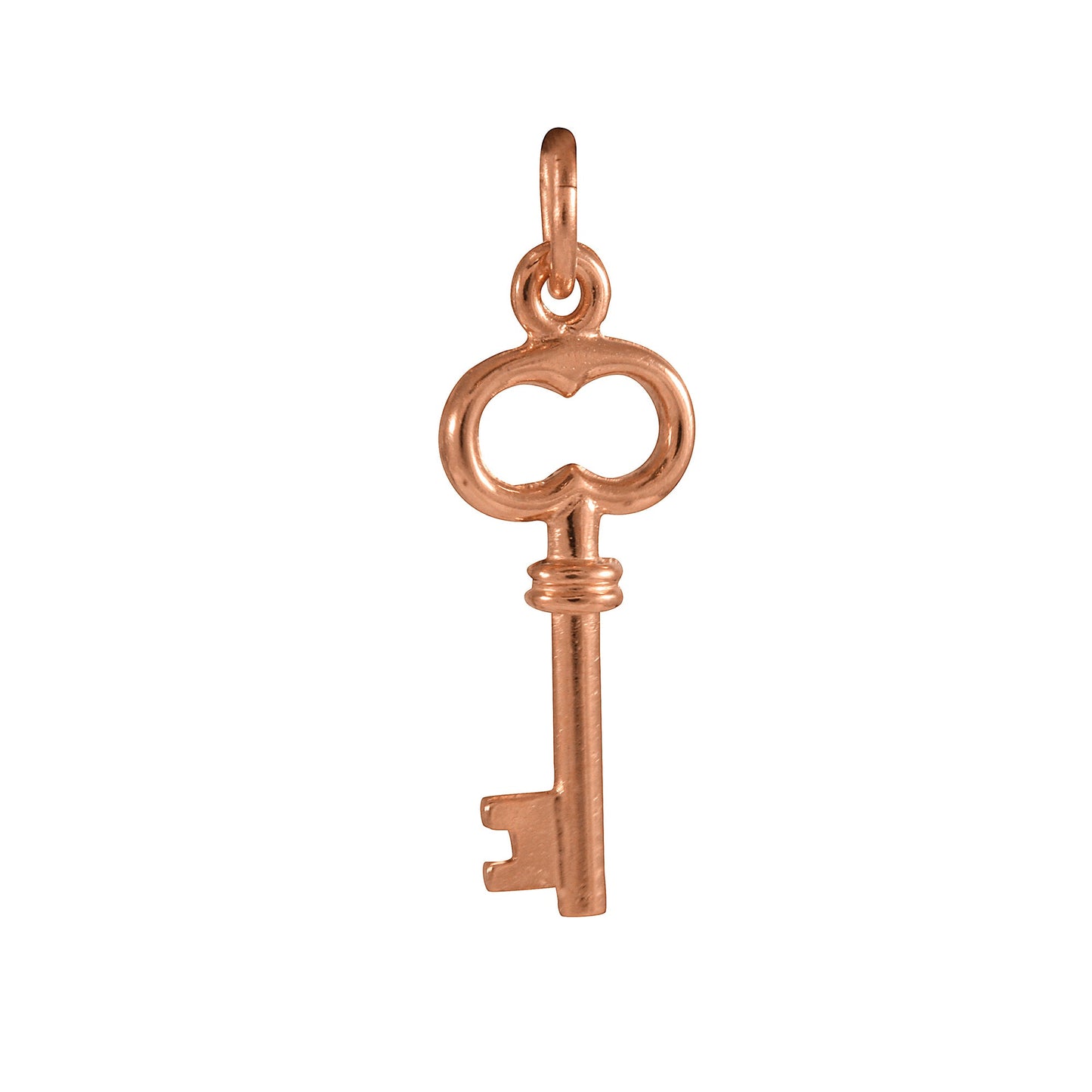 9ct Rose Gold Key Charm