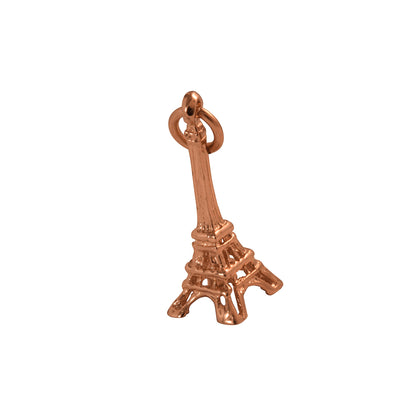 9ct Rose Gold Eiffel Tower Charm