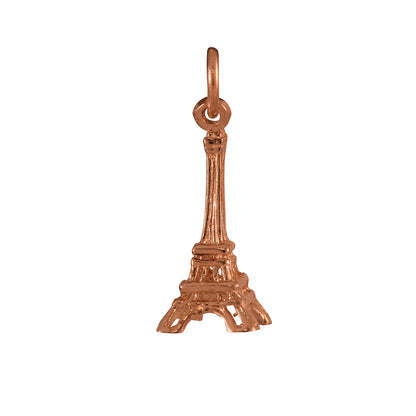9ct Rose Gold Eiffel Tower Charm
