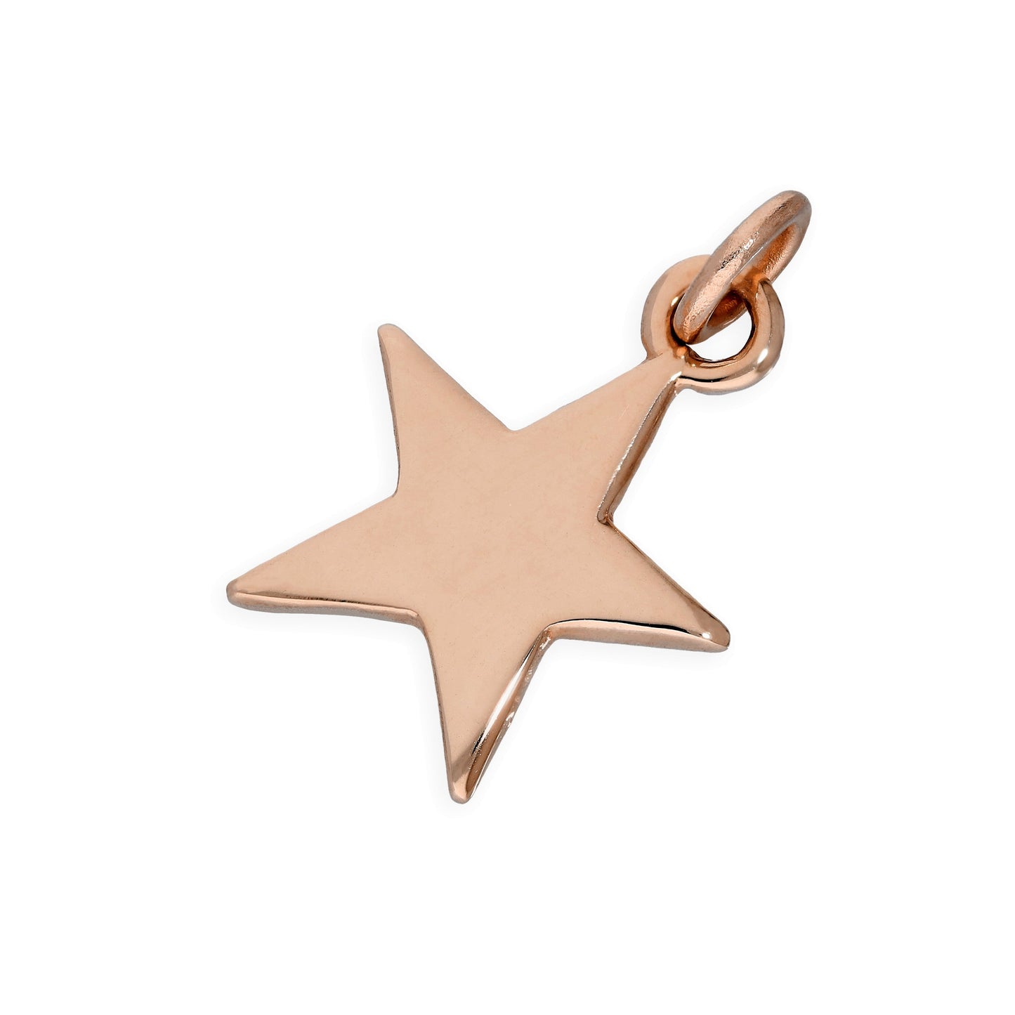 9ct Rose Gold Star Charm