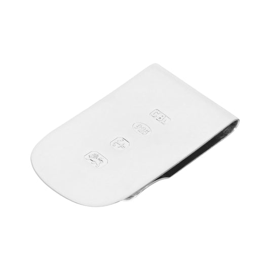 Sterling Silver Broad Hallmark Money Clip